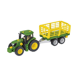 John Deere Tractor with Wood and Hay Cart - MCK390600000
