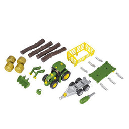 John Deere Tractor with Wood and Hay Cart - MCK390600000