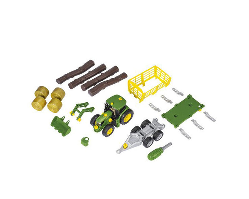 John Deere Tractor with Wood and Hay Cart - MCK390600000