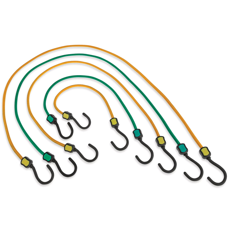 ASSORTED BUNGEE STRAP (10)
