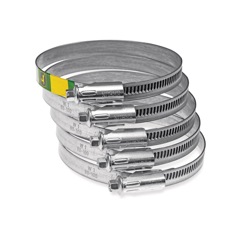 ZINC COATED HOSE CLIP 80-100MM