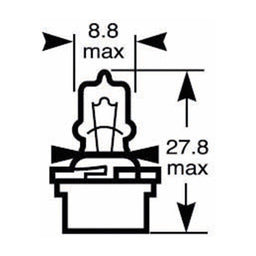 12V/3W/B10D BULB