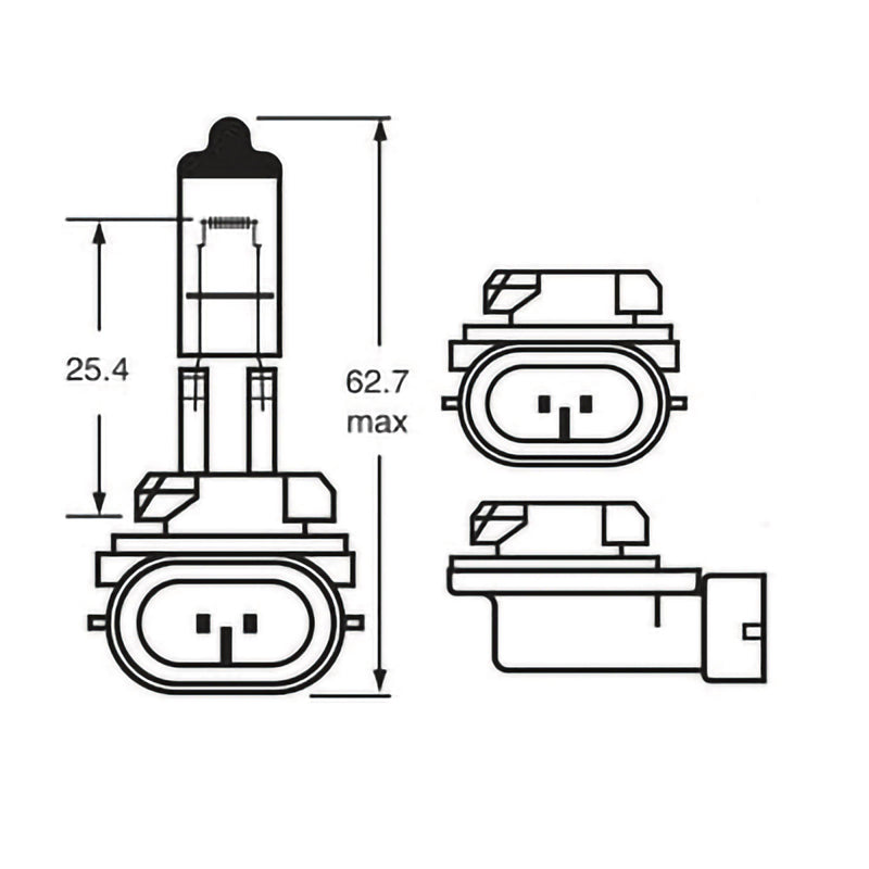 12,8V/3,9A/PGJ13 BULB