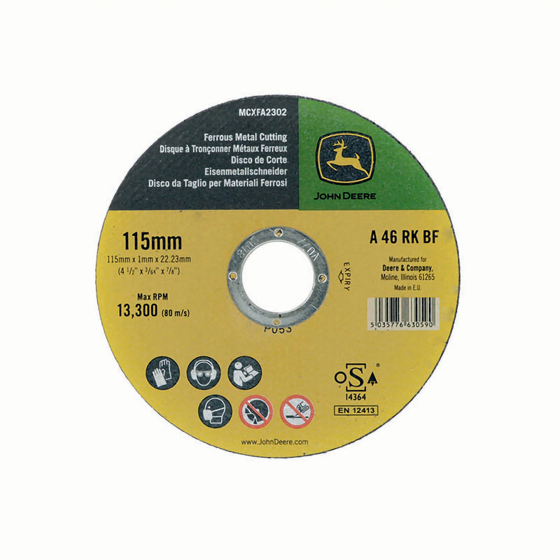 METAL CUTTING DISC 115MM X 1MM
