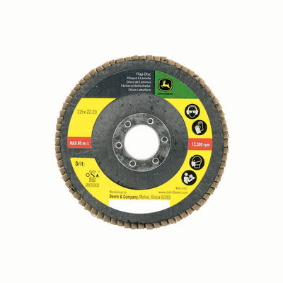 John Deere Abrasive Flap Wheel, 60 GRIT - MCXFA2306