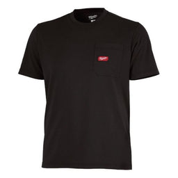 MILWAUKEE Work T-Shirt Short Sleeve Black - 49324930