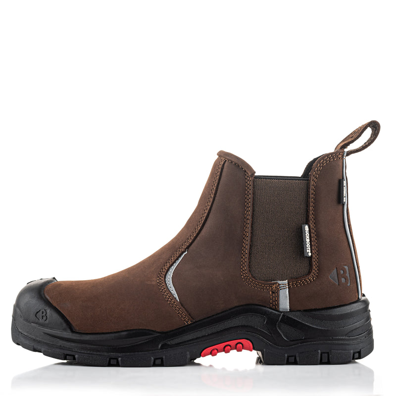 Buckler BuckBootz NKZ101BRN Nubuckz Dealer Boot Brown