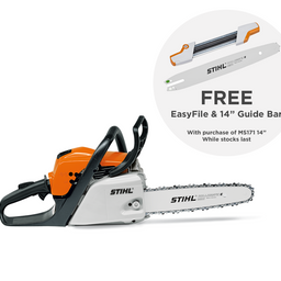 STIHL MS171 Chainsaw with free easyfile and guide bar Discount Save Freebie