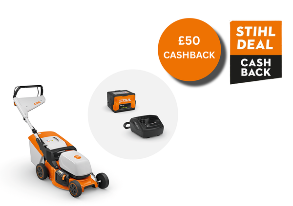 STIHL RMA243 Cordless Lawnmower Set