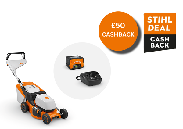 STIHL RMA248 Cordless Lawnmower Set