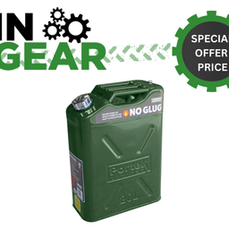 Portek No Glug Fuel Can 20LTR