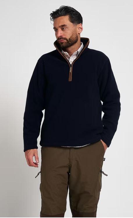 Jack Pyke Mens Countryman Fleece Pullover Navy - JPULFLCOUNAV
