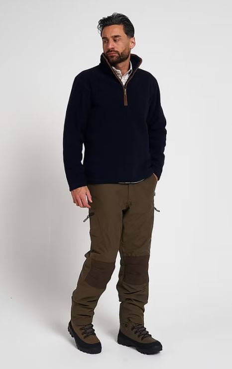 Jack Pyke Mens Countryman Fleece Pullover Navy - JPULFLCOUNAV