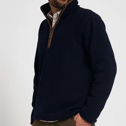 Jack Pyke Mens Countryman Fleece Pullover Navy - JPULFLCOUNAV