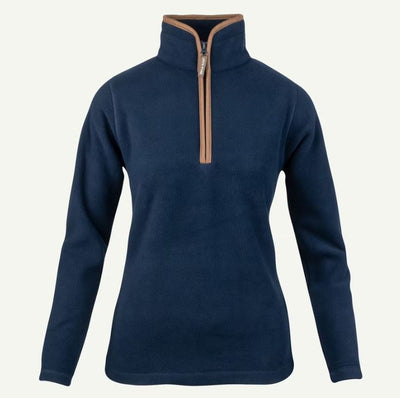 Jack Pyke Womens Countryman Fleece Pullover Navy - JLPULFLNAV
