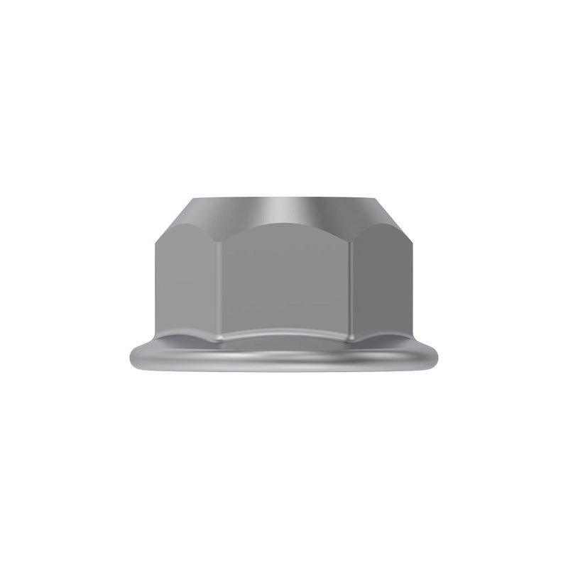 FLANGE NUT, HEX FLANGE M8X1.25-6H