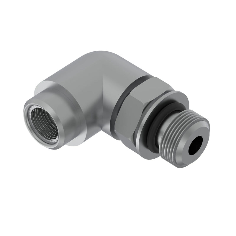 ELBOW FITTING, 3/8 FLEX X M14 ADJ S