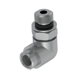 ELBOW FITTING, 3/8 FLEX X M14 ADJ S