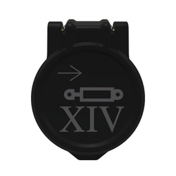 COVER, COUPLER, RETRACT, XIV, BLACK