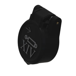 COVER, COUPLER, RETRACT, XIV, BLACK