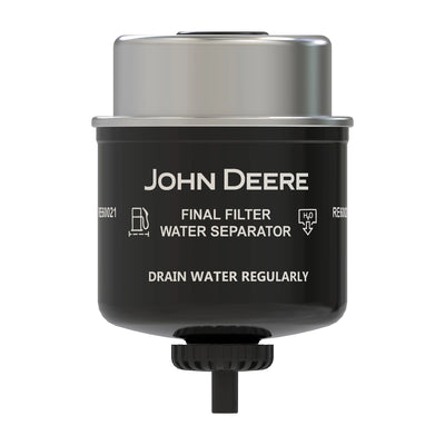 John Deere Fuel Filter with Drain Plug - RE60021