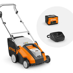 Scarifier with battery and charger