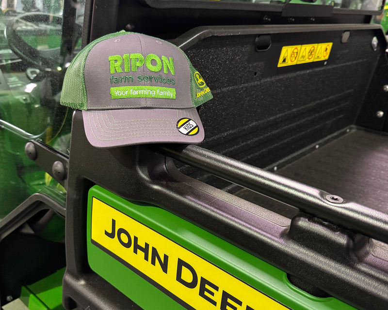 Kids Ripon Baseball Cap with John Deere logo