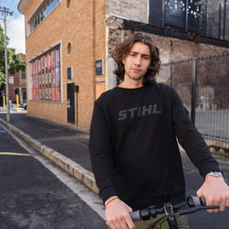 STIHL Logo Sweatshirt Black - 0420 900 15