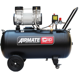 SIP DD 3HP 100L TR Low Noise Oil-Free Compressor - 05481