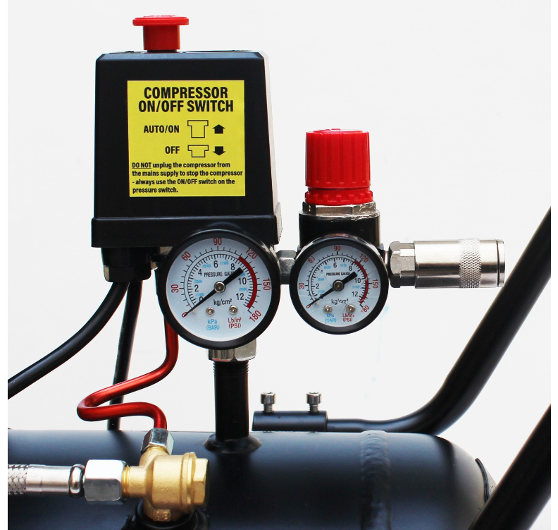 SIP DD 3HP 100L TR Low Noise Oil-Free Compressor - 05481