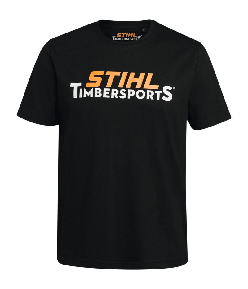 STIHL Timbersports Logo Black T-shirt - 0421 300 10