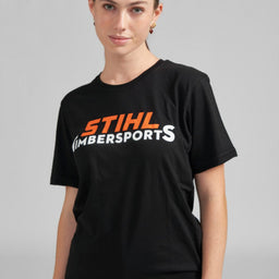 STIHL Timbersports Logo Black T-shirt - 0421 300 10