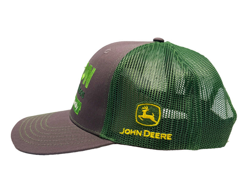 John Deere x Ripon Farm Services Official Grey Cap - MC13080780GR