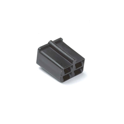 John Deere Black External Electrical Connector, 4 Cavities - T24167