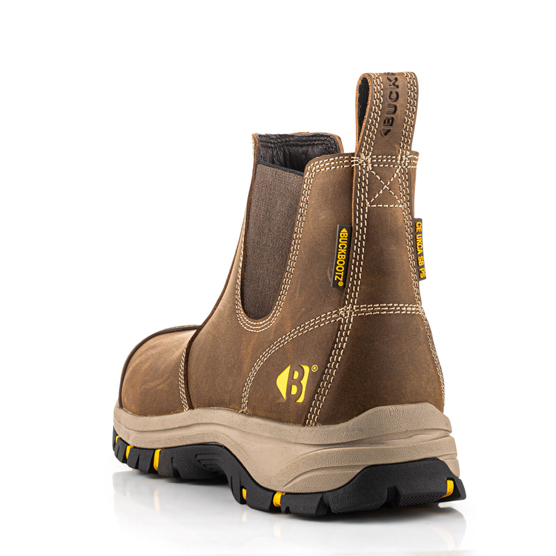Buckler BuckBootz WIZD2BRN Nubuckz Dealer Boot Brown