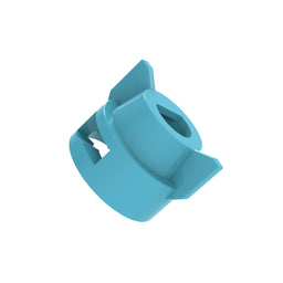 CAP, TEEJET FLAT GROOVE BLUE