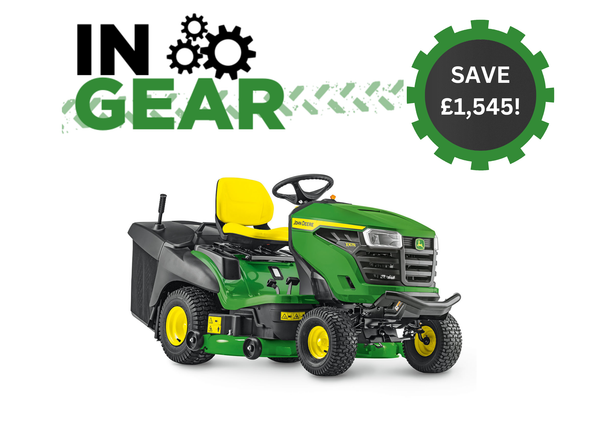 John Deere X167R Rear Collect 42" Ride On Lawn Mower (2025 Model)