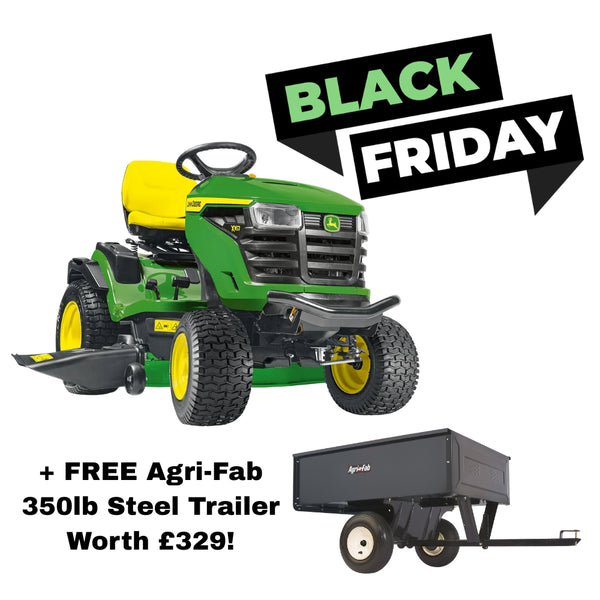 John Deere X167 Side Discharge and Mulching 48" Ride On Lawn Mower