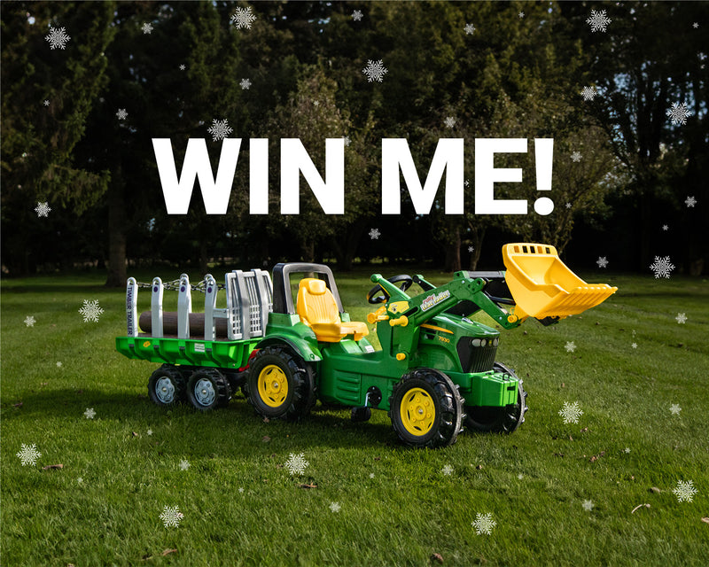 Win a John Deere 7930 Tractor with Front Loader plus a Rolly Toys Timb Ripon Family