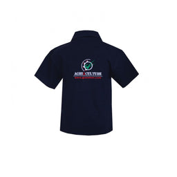 Grassmen x Ripon Farm Services Kids Polo Navy