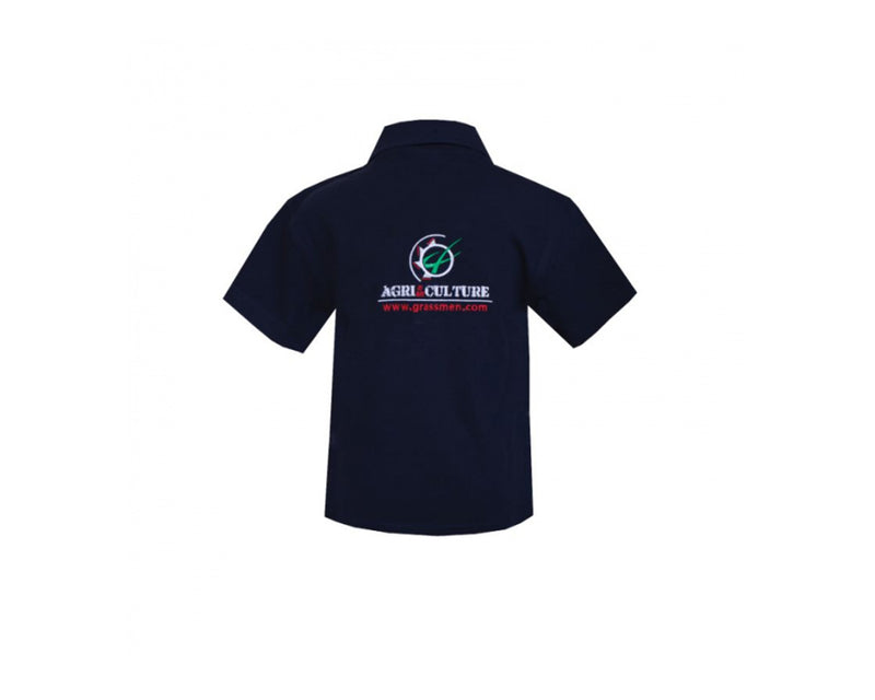 Grassmen x Ripon Farm Services Kids Polo Navy