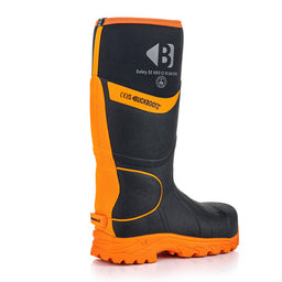 Buckler BuckBootz BBZ8000BKOR Safety Wellington Hi-Vis Orange/ Black