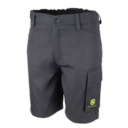 John Deere Grey Field Junior Shorts - MCS1007000