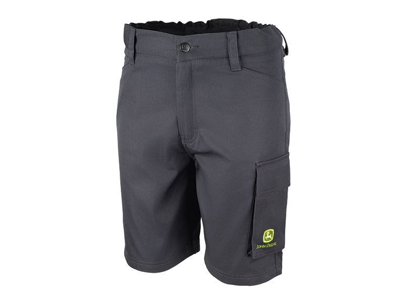 John Deere Grey Field Junior Shorts - MCS1007000
