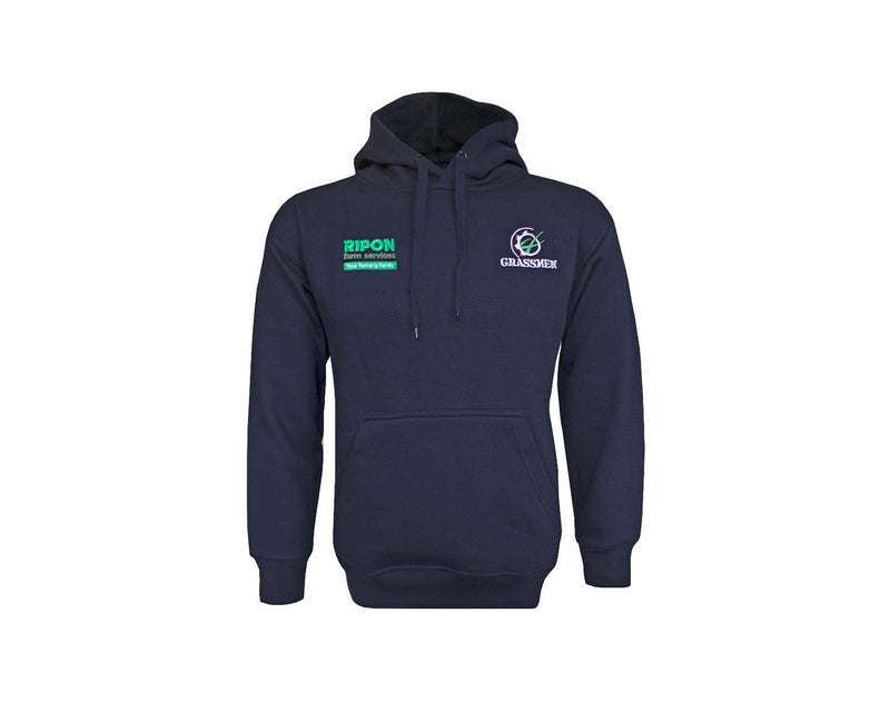 Grassmen x Ripon Farm Services Hoodie Navy