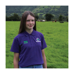 Grassmen x Ripon Farm Services Kids Polo Purple