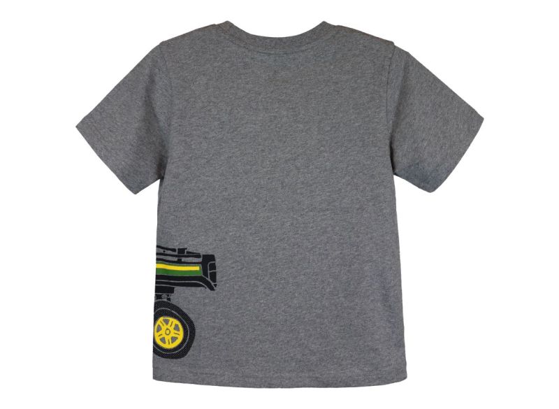 John Deere Kids Grey Gator T-Shirt - MCPB3T523H