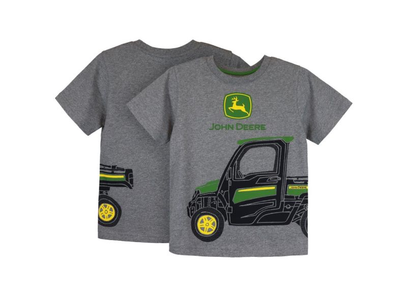 John Deere Kids Grey Gator T-Shirt - MCPB3T523H