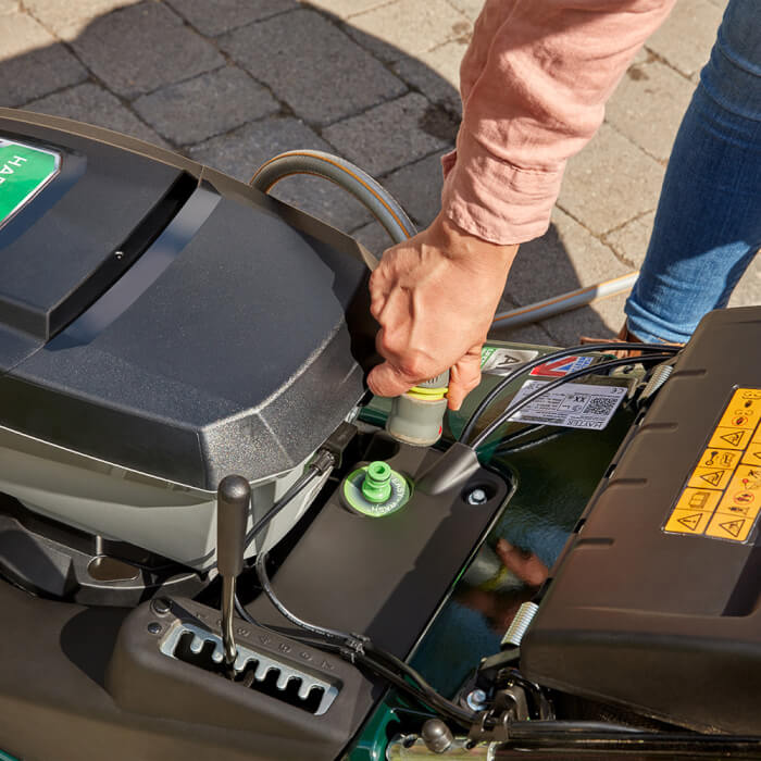 Hayter Harrier 41 Push Cordless Lawnmower