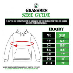 Grassmen x Ripon Farm Services Kids Hoodie Navy
